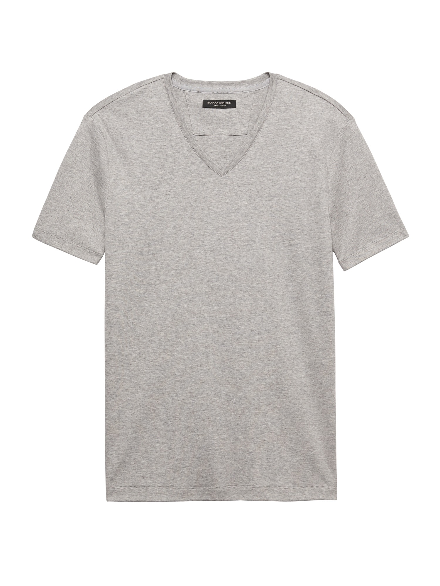 Luxury-Touch V-Neck T-Shirt