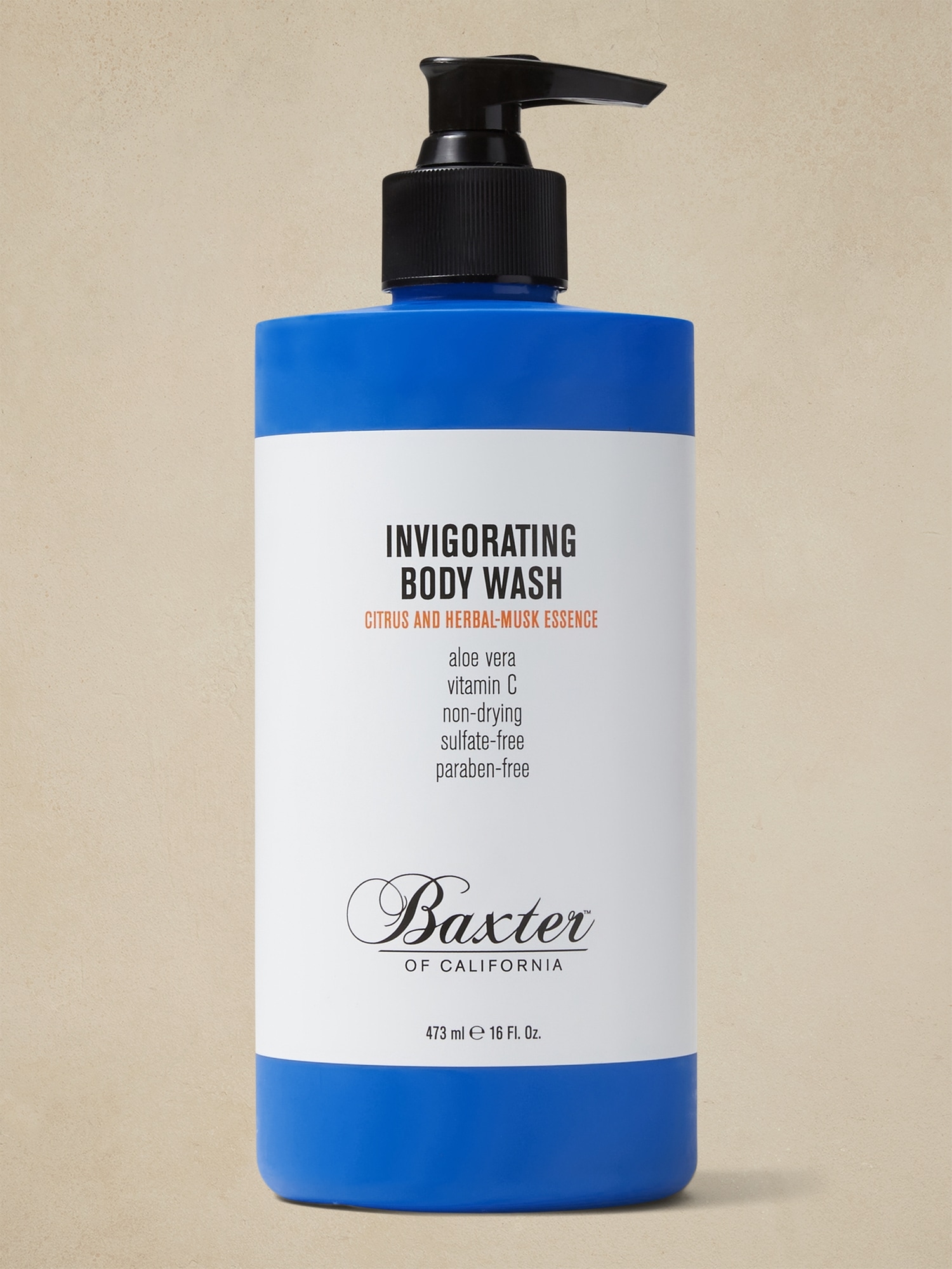 Baxter of California &#124 Invigorating Body Wash Citrus-Herbal Musk