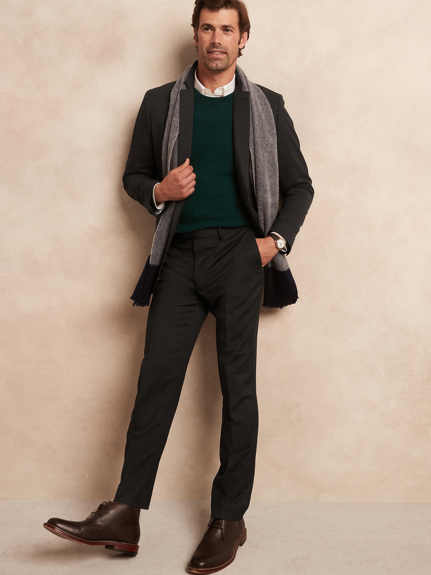 Standard Italian Wool Suit Pant